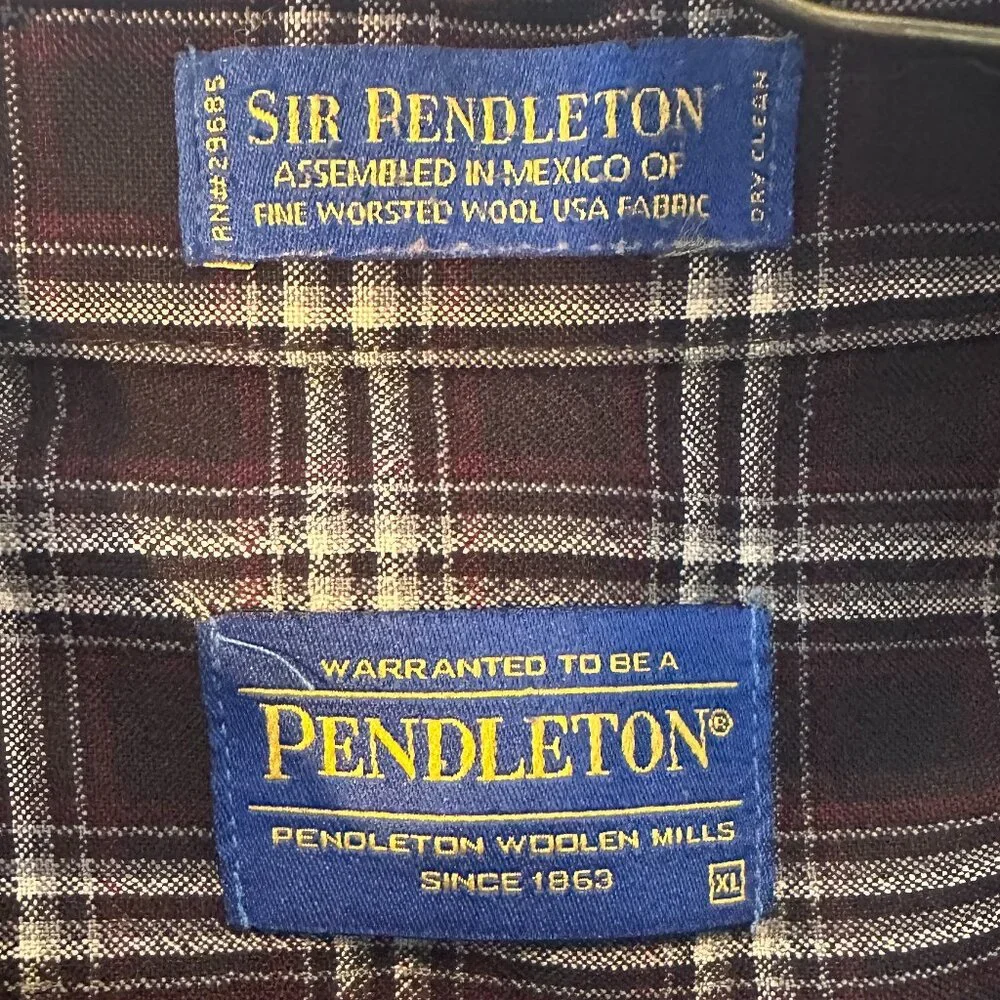 Pendleton Wool Button Down Shirt - Picture 6 of 6